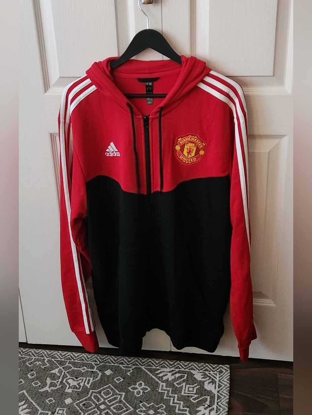 Adidas Manchester United Hoodie (XL) 🏴󠁧󠁢󠁥󠁮󠁧󠁿